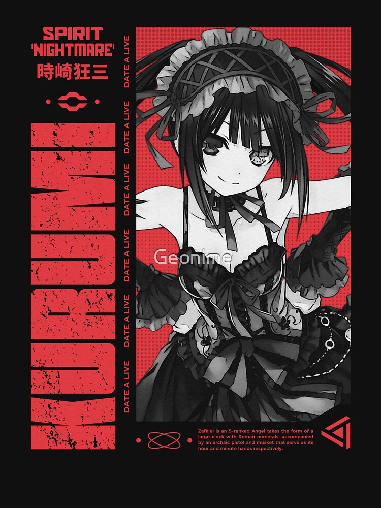 Kurumi Tokisaki - Date A Live v.3 color version Essential T-Shirt for Sale  by Geonime