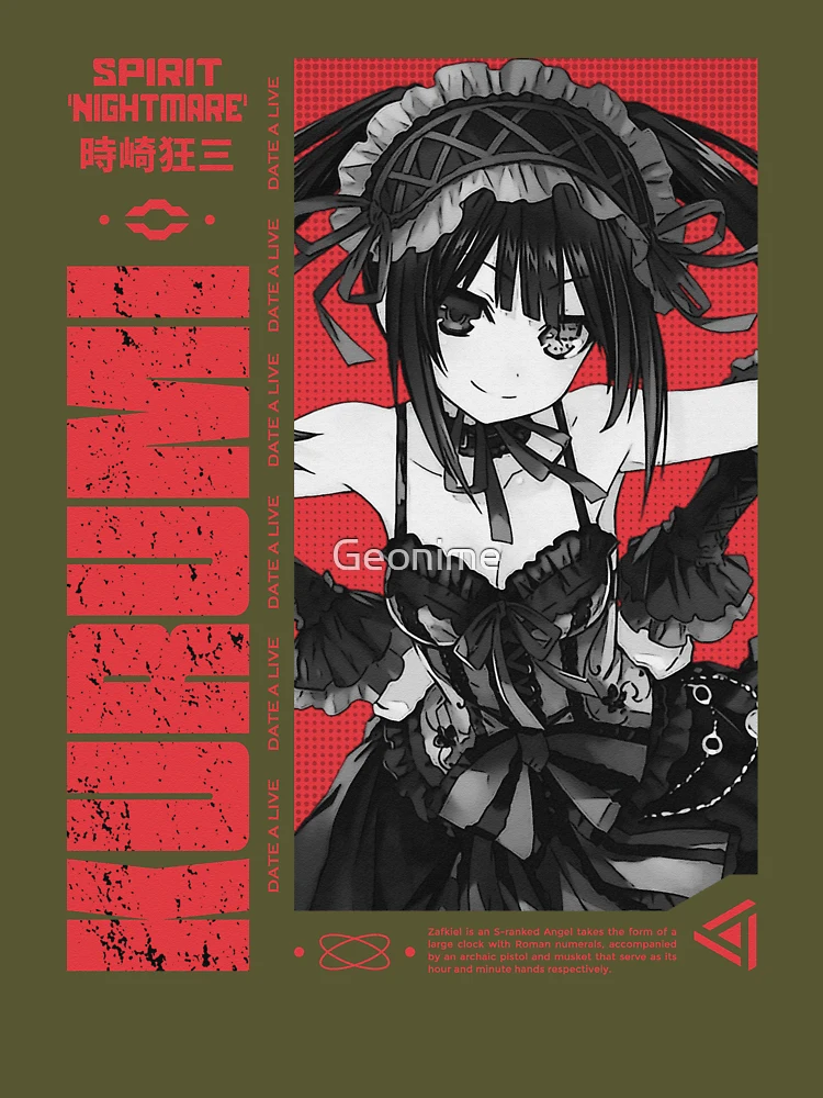 Kurumi Tokisaki - Date A Live v.3 color version Essential T-Shirt for Sale  by Geonime