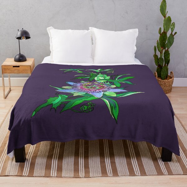 Item preview, Passion Flower Blossom Black Outline Vector Art designed and sold by taiche.