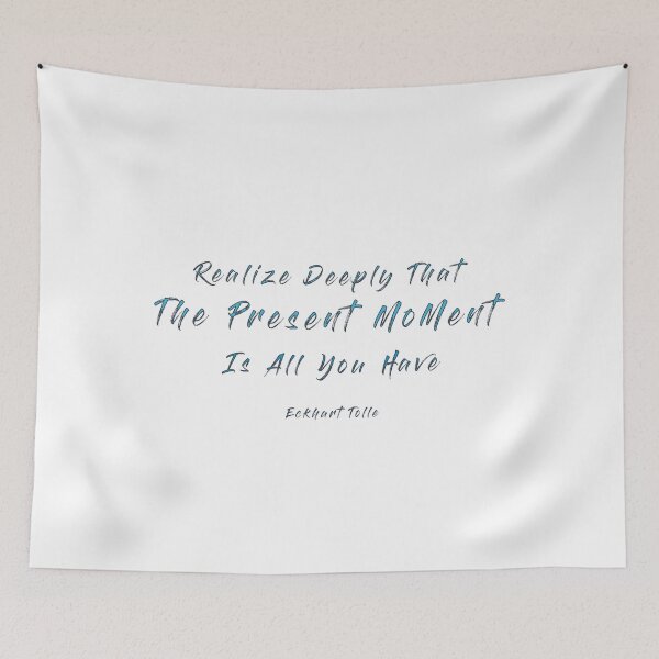 Item preview, Realize Deeply Quote by Eckhart Tolle designed and sold by Mark Salmon.