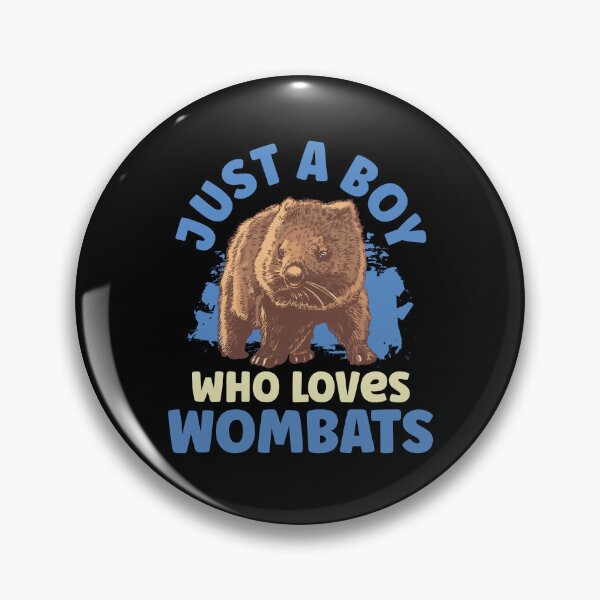 Item preview, Young wombat loves Australia marsupial designed and sold by madgrfx.