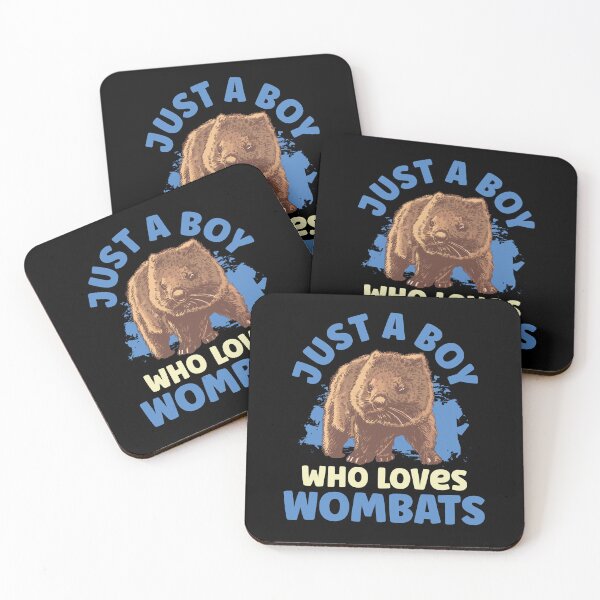 Item preview, Young wombat loves Australia marsupial designed and sold by madgrfx.