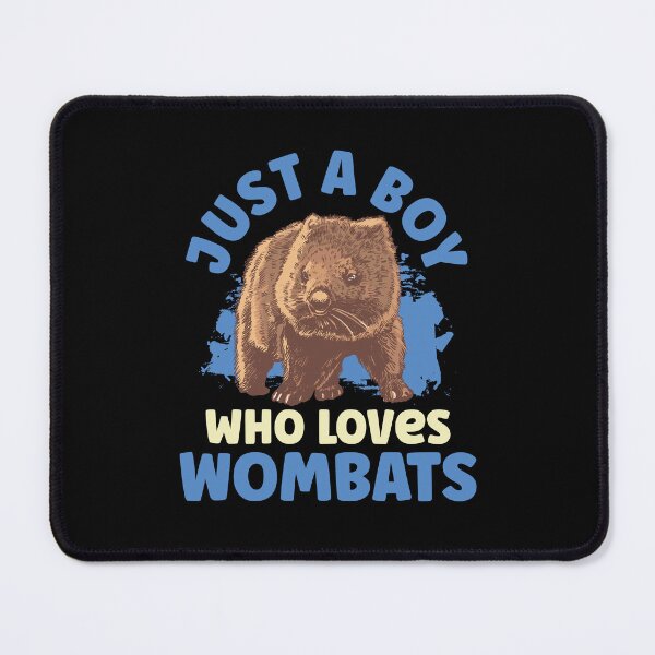 Item preview, Young wombat loves Australia marsupial designed and sold by madgrfx.