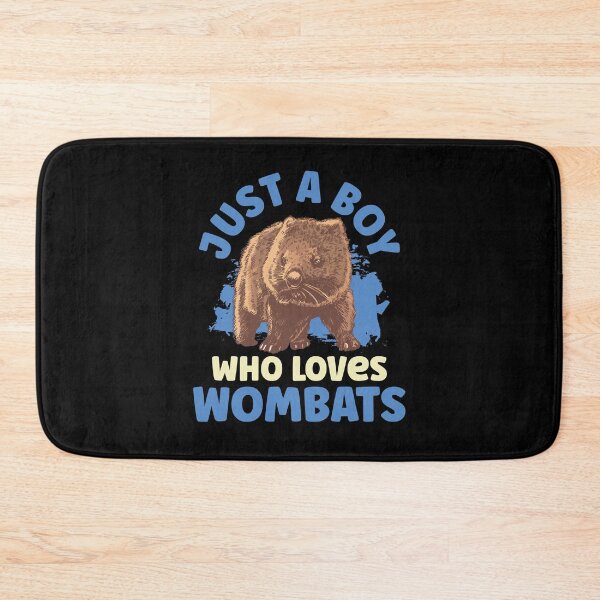 Item preview, Young wombat loves Australia marsupial designed and sold by madgrfx.