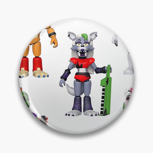 Artikelvorschau, fnaf Sicherheitsverletzung Aufkleber entworfen und verkauft von salenggiriusr.