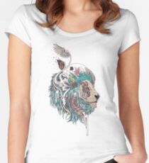 Unbound Autonomy (Blue) Women's Fitted Scoop T-Shirt