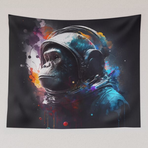 Item preview, Abstract Space Monkey designed and sold by Esoteric Designs.