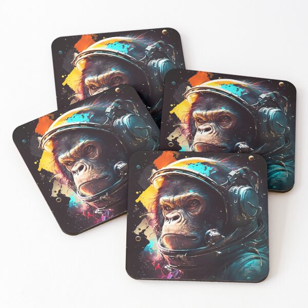 Item preview, Abstract Space Chimp designed and sold by Esoteric Designs.