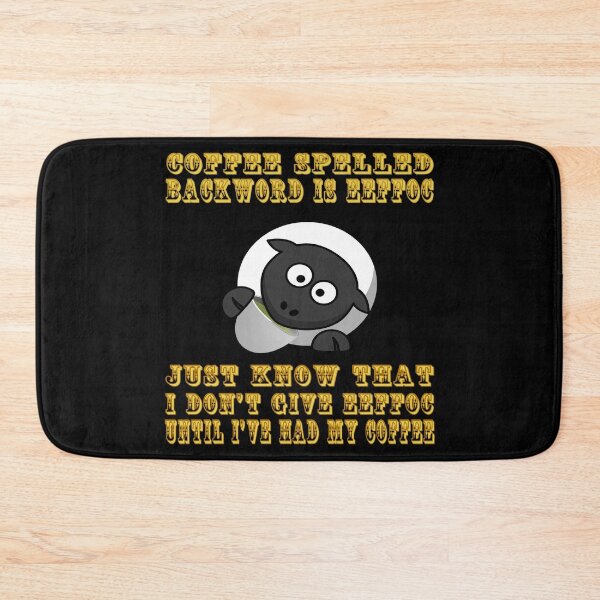 Item preview, Coffee spelled backword is eeffoc designed and sold by hcarts.