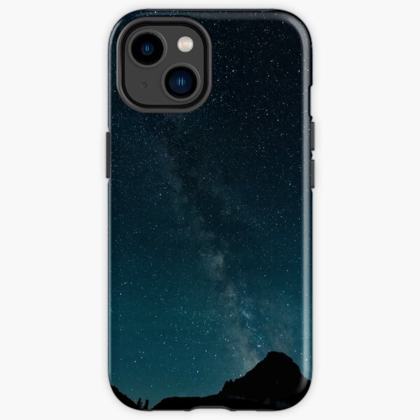 Night sky in Glacier National Park iPhone Tough Case