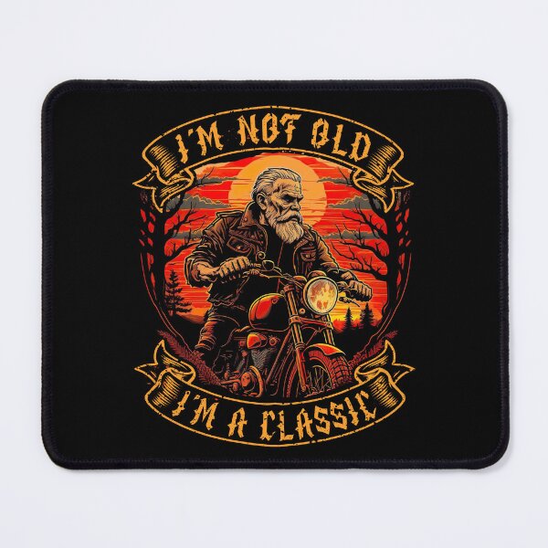 Item preview, I M Not Old I M A Classic Motorcycle Man designed and sold by druckfun.