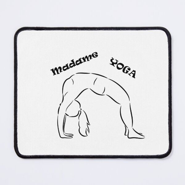 Item preview, Urdhva Dhanurasana Wheel Pose or Upward-Facing Bow Pose Madame Yoga designed and sold by Laurentlartiste.