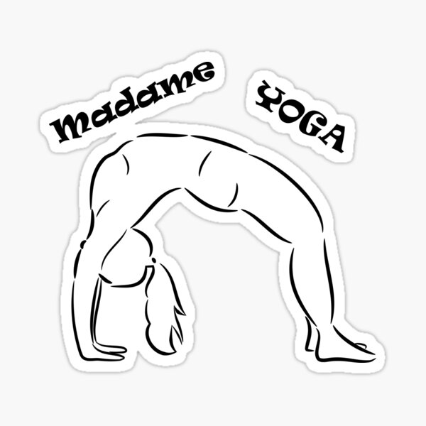 Funny Yoga Art for Women and Men, Namaste Flexible Pose Light' Small  Buttons