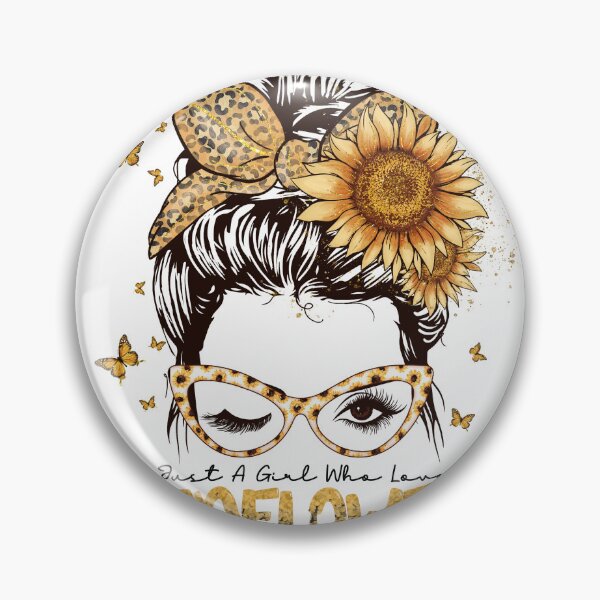 Item preview, Just a girl who loves sunflowers designed and sold by Pewittdarrin.
