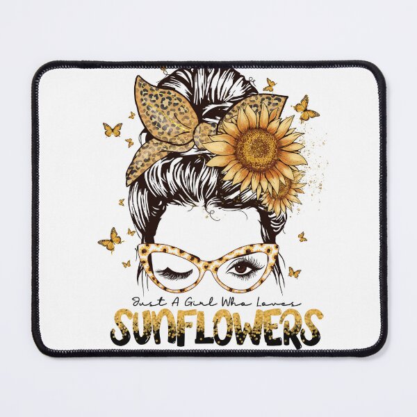 Item preview, Just a girl who loves sunflowers designed and sold by Pewittdarrin.