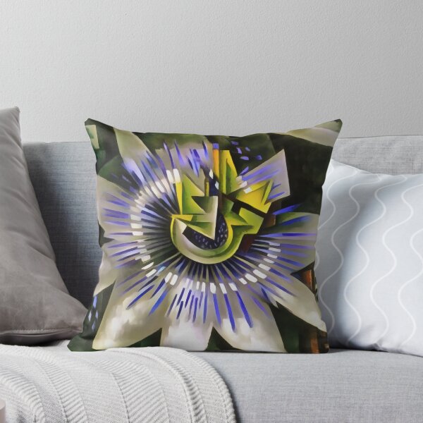 Item preview, Passiflora Passion Flower In Geometric Art Style designed and sold by taiche.