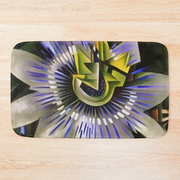 Item preview, Passiflora Passion Flower In Geometric Art Style designed and sold by taiche.
