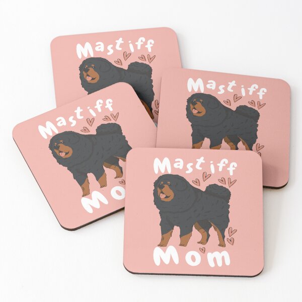 Item preview, Tibetan Mastiff Dog Mom Cute Art designed and sold by MrEddie10.