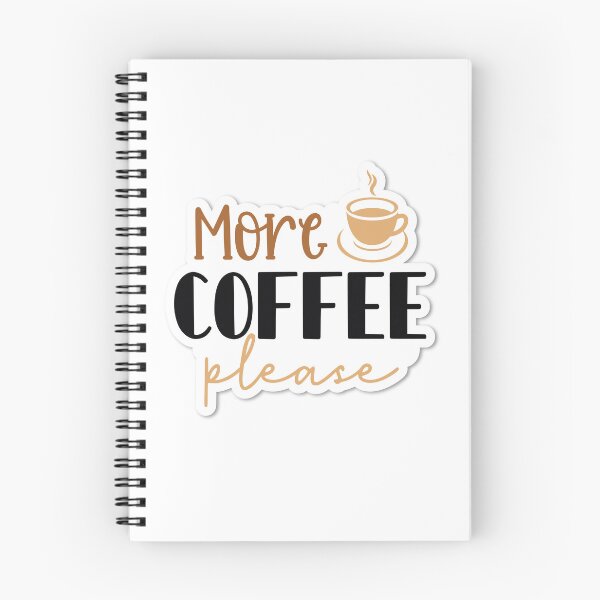 Item preview, Sticker More Coffee Please designed and sold by P2Genies.