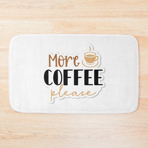 Item preview, Sticker More Coffee Please designed and sold by P2Genies.
