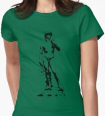 Douchey Dave Women's Fitted T-Shirt