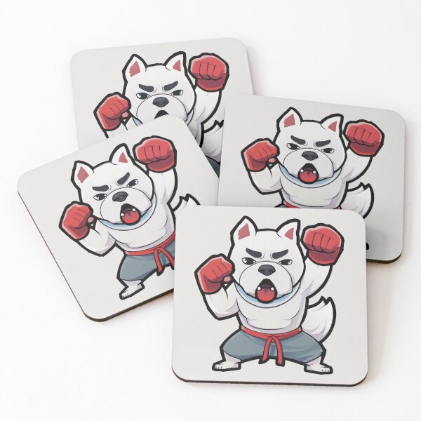 Item preview, Dog Knows Karate designed and sold by via-colab.