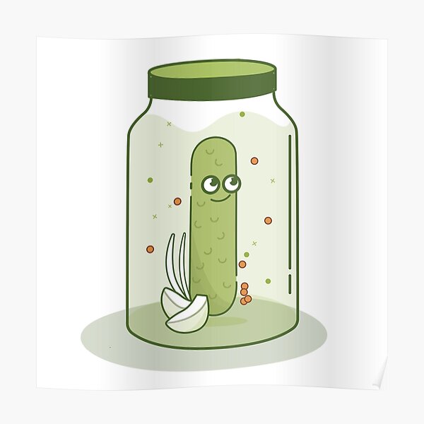 Bread N Butter Pickles Poster By Funhousejen Redbubble