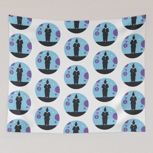 Item preview, Silhouette Second Doctor Patrick Troughton designed and sold by Blue Box Artworks.