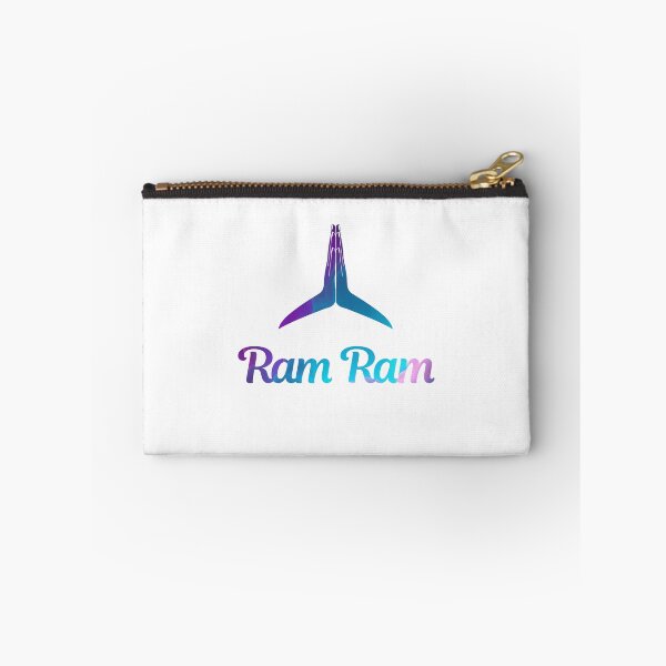 Item preview, Ram Ram, a Hindu greeting – Perfectly Unique and Memorable Gifts [002C] designed and sold by SattvaCentric.
