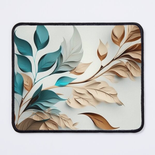 Item preview, Beige and Light Blue Long Petals with long Branches designed and sold by Cute-Jory-Store.