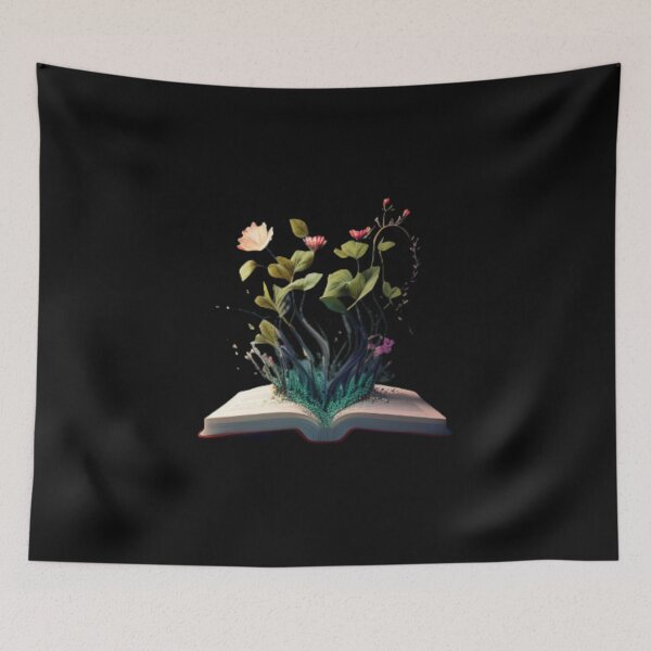 Item preview, Flores creciendo desde un libro designed and sold by Unique-for-U.