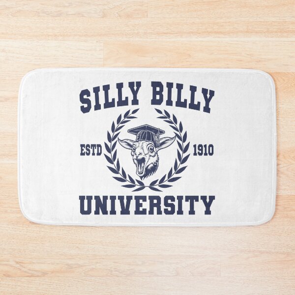 Item preview, Silly Billy University Funny Meme Goat Pun designed and sold by Daytone.