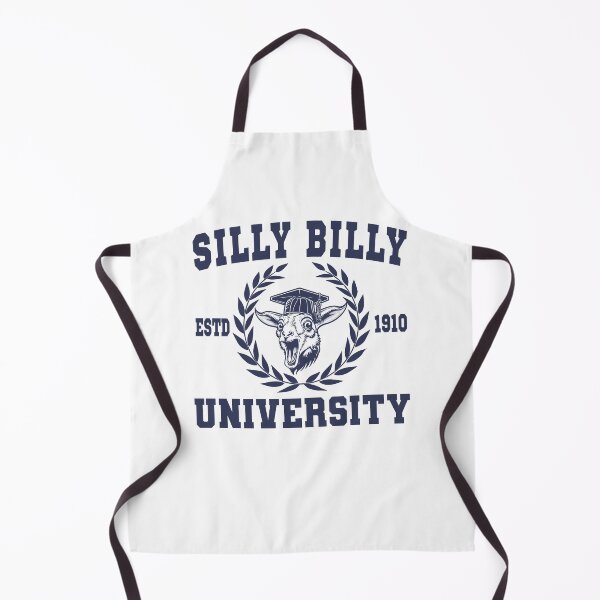 Item preview, Silly Billy University Funny Meme Goat Pun designed and sold by Daytone.