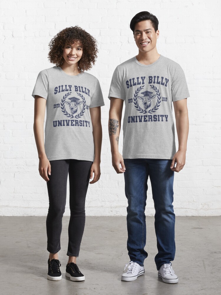 Silly Billy University Funny Meme Goat Pun