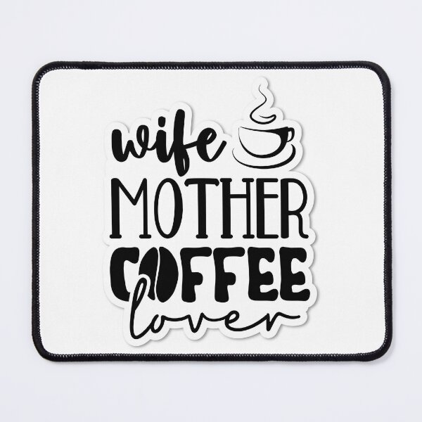 Item preview, Sticker Wife Mother Coffee designed and sold by P2Genies.