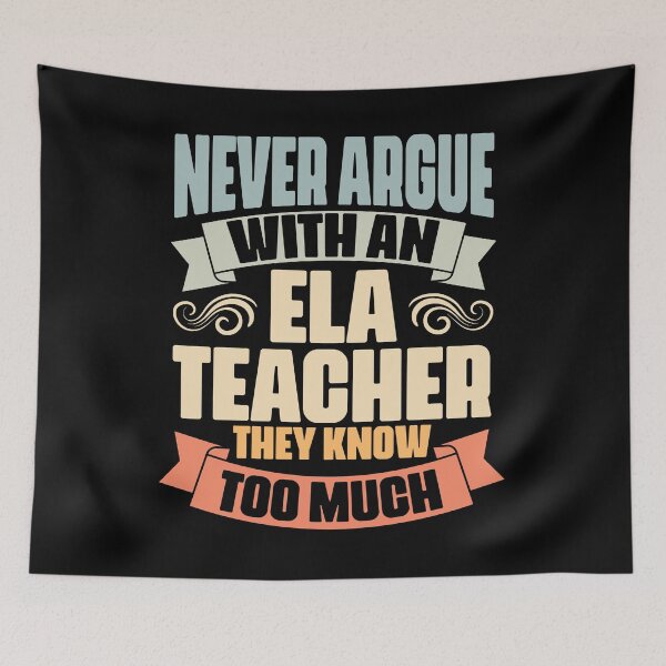 Item preview, Funny ELA Teaching Humor For English Language Arts Teachers designed and sold by Nessshirts.