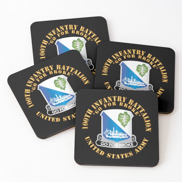 Item preview, Army - 100th Infantry Battalion - DUI - Go for Broke X 300 designed and sold by Military Insignia Products.