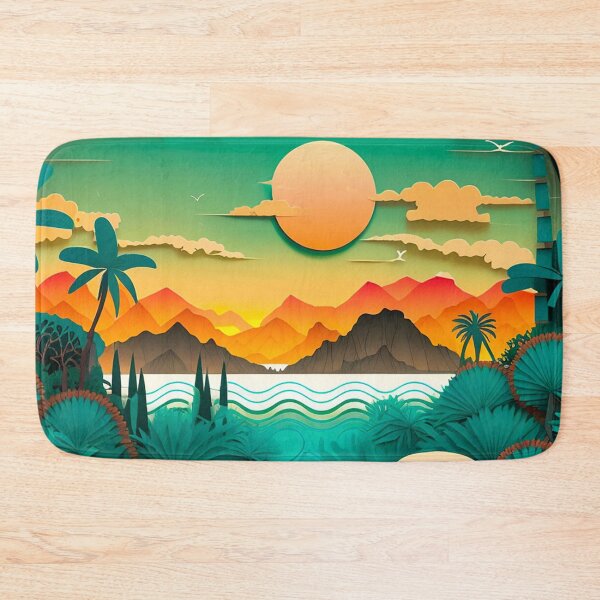 Item preview, Multidimensional Dream Tropical Beach #2 designed and sold by Artistic Pandas.
