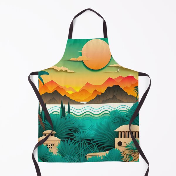 Aperçu de l'œuvre Multidimensional Dream Tropical Beach #2 créée et vendue par Artistic Pandas.