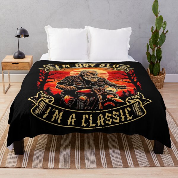 Item preview, I M Not Old I M A Classic Motorcycle Man designed and sold by druckfun.