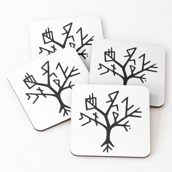 Item preview, Tree of Life | Runic Yggdrasil | Norse mythology runes | World tree designed and sold by Hunterbone.