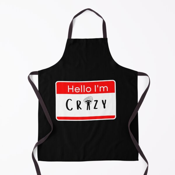 Item preview, Hello I'm Crazy designed and sold by ZingAndPep.