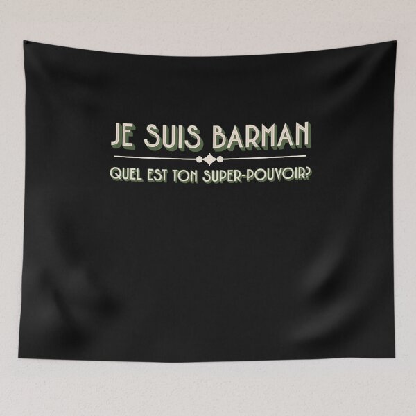 Item preview, I am a bartender. What's your superpower? designed and sold by Paolocazzoduro.