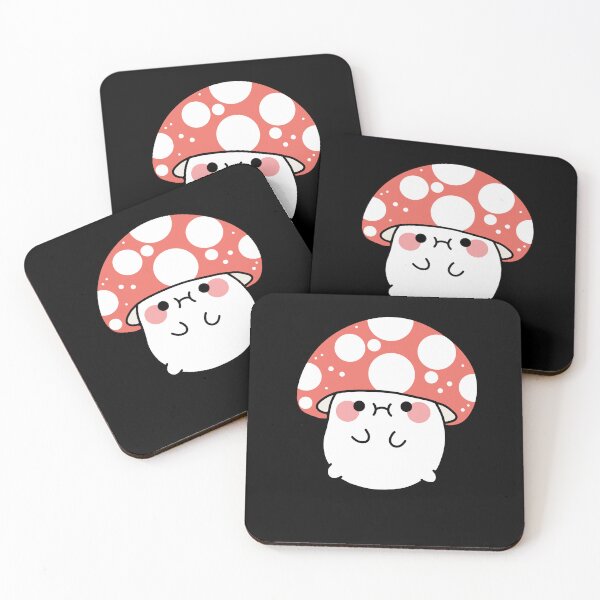 Item preview, Cute Kawaii Chubby Chonky Mushroom #1 designed and sold by Annisa Yuwanda.