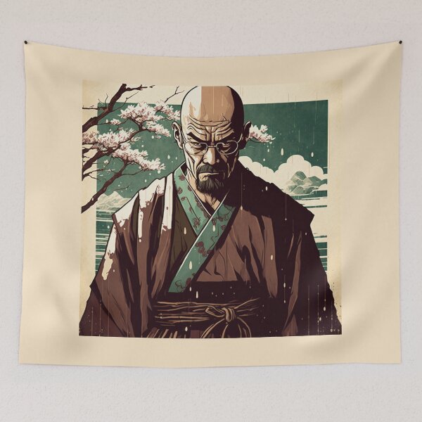 Item preview, Walter White Ukiyo-e Breaking Bad designed and sold by VagabondTees.