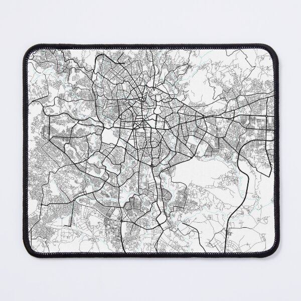 Item preview, Addis Ababa City Map of Ethiopia - Circle designed and sold by deMAP.