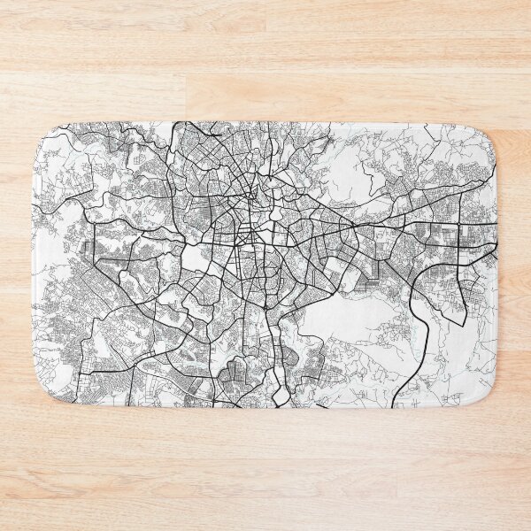 Item preview, Addis Ababa City Map of Ethiopia - Circle designed and sold by deMAP.