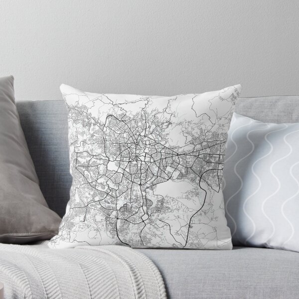 Item preview, Addis Ababa City Map of Ethiopia - Circle designed and sold by deMAP.