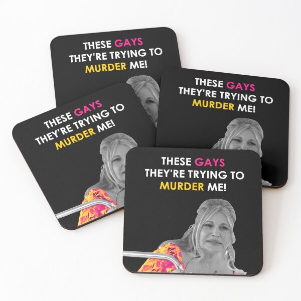 Item preview, Jennifer Coolidge these gays are trying to murder me designed and sold by MiyKu.