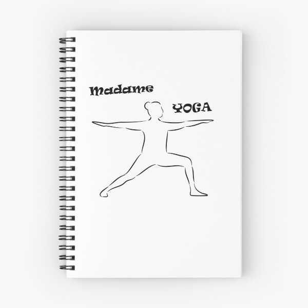 Item preview, Virabhadrasana warrior 2 Pose madame yoga designed and sold by Laurentlartiste.